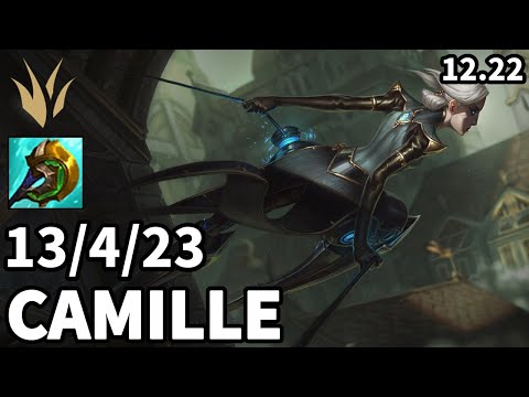 Camille Jungle vs Warwick - EUW Master | Patch 12.22