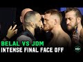 Belal Muhammad Vs Jack Della Maddalena INTENSE Final Face Off