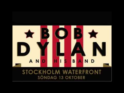 Bob Dylan 2013 Autumn Tour of Europe – Stockholm, Sweden 13 October 2013