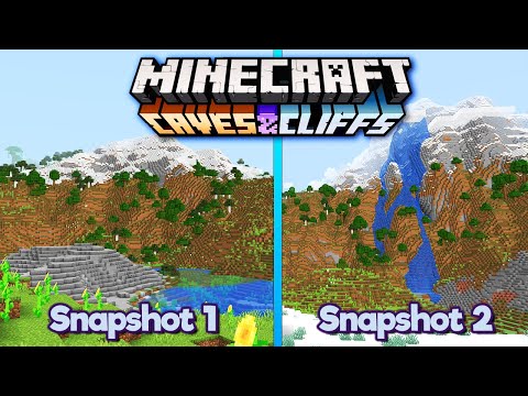 Pixlriffs - What's Changed in Experimental Snapshot 2? ▫ Minecraft 1.18 Caves & Cliffs Update