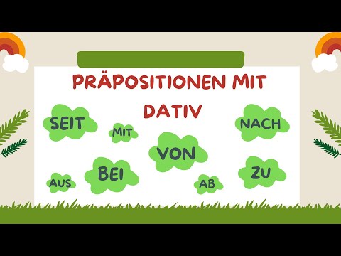 Präpositionen mit Dativ | Deutsch lernen