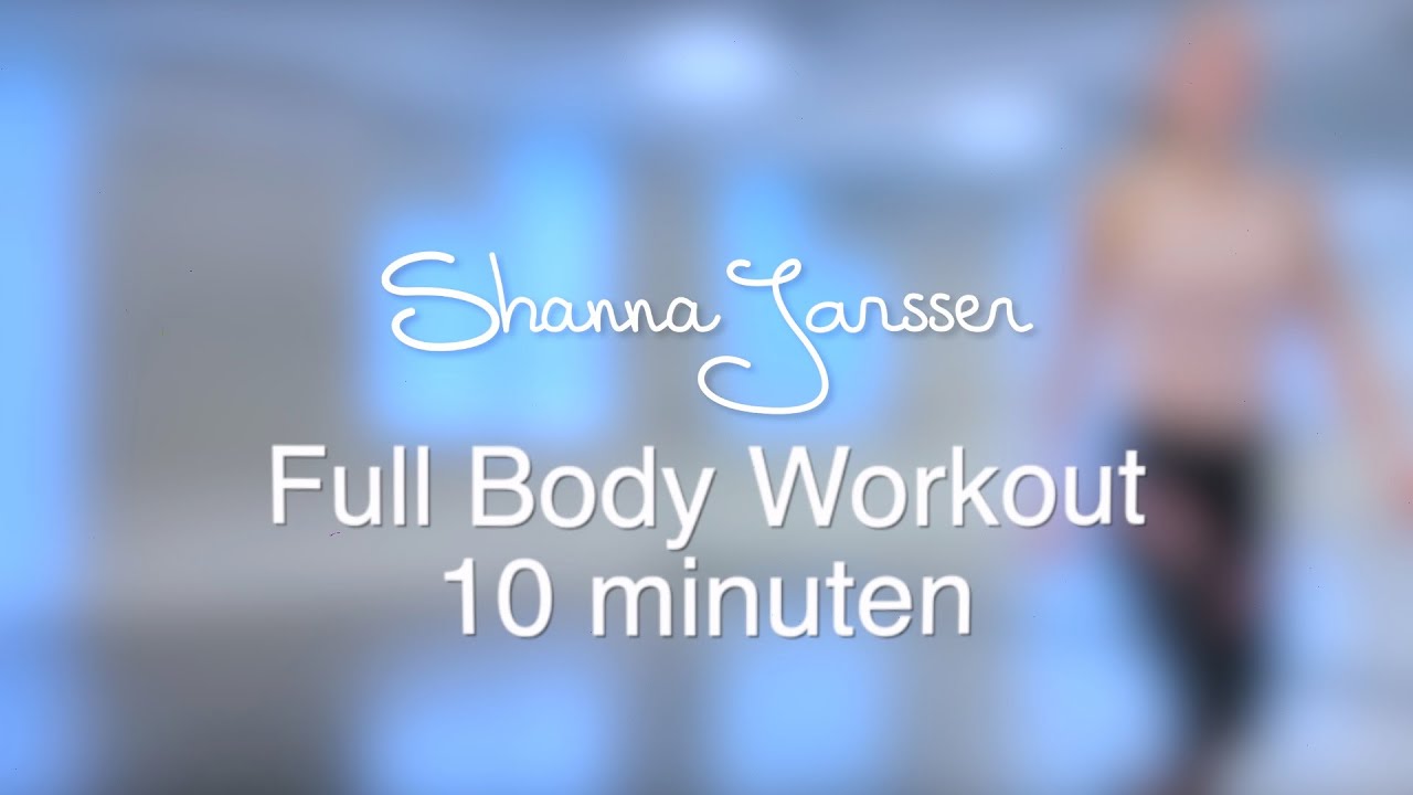 Full body workout - 10 minuten
