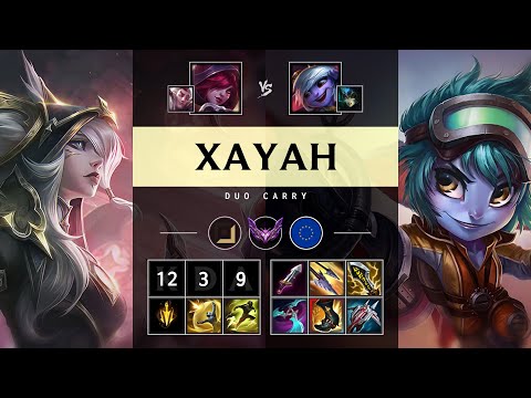 Xayah ADC vs Tristana - EUW Master Patch 25.17
