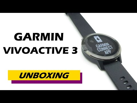 Garmin Vivoactive 3 Unboxing HD (010-01769-12)