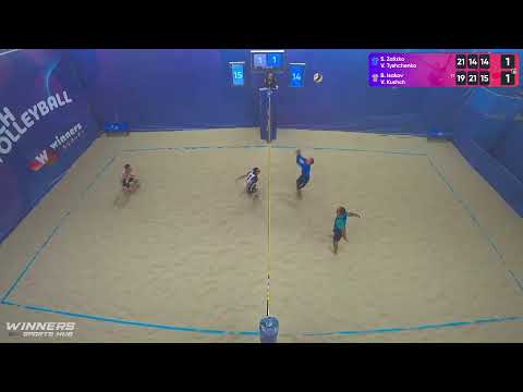 12:50 S. Zalizko / V. Tyshchenko - B. Isakov / V. Kushch 19.07.2022 | Winners Beach Volleyball