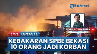 Korban Tambahan Insiden Kebakaran SPBE di Bekasi, Belasan Warga Dirawat seusai Alami Luka Bakar