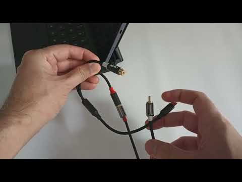 How to deal the RCA cable on Apple iPad with USB type C to 2 female Stereo RCA built-in DAC adapter