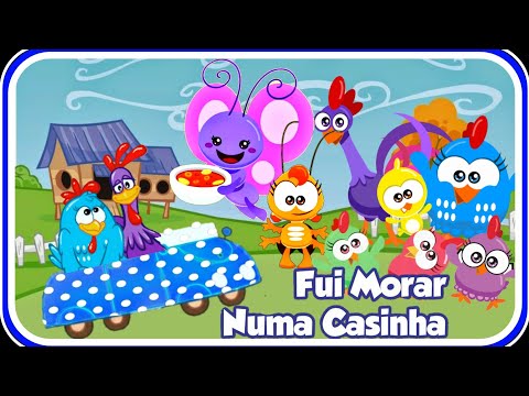 Fui Morar numa casinha com Galinha Pintadinha mini/Galinha Pintadinha/ Barata diz que tem/Caranguejo