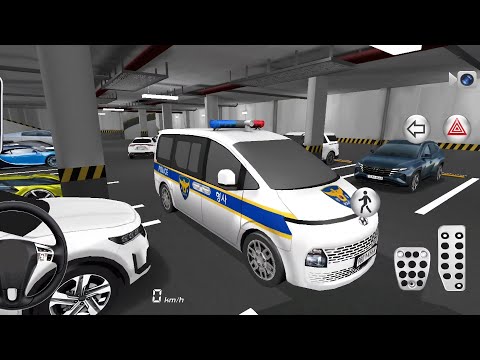 Funny 3D driving class 2024 police Car driving gameplay ep.12