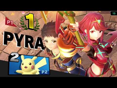 Smash ultimate online Highlights #1 - Pyra and Mythra matches!