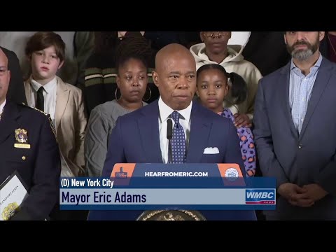 NYC Mayor Eric Adams Addresses Safe Streets & Pedestrian Safety