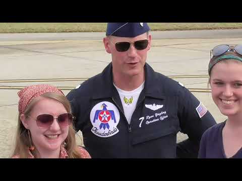 The U.S. Air Force Thunderbirds at Shaw AFB In Sumter, SC Sat. and Sun. Shows 4-2-2022/4-3-2022