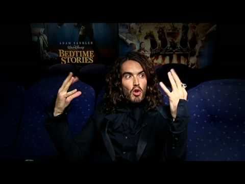 Russell Brand Exclusive for Bedtime Stories shot by ShootTV