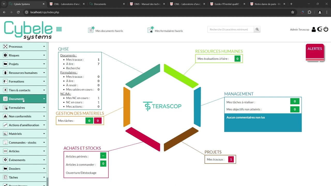 Cybèle - Présentation du module intra-documentaire