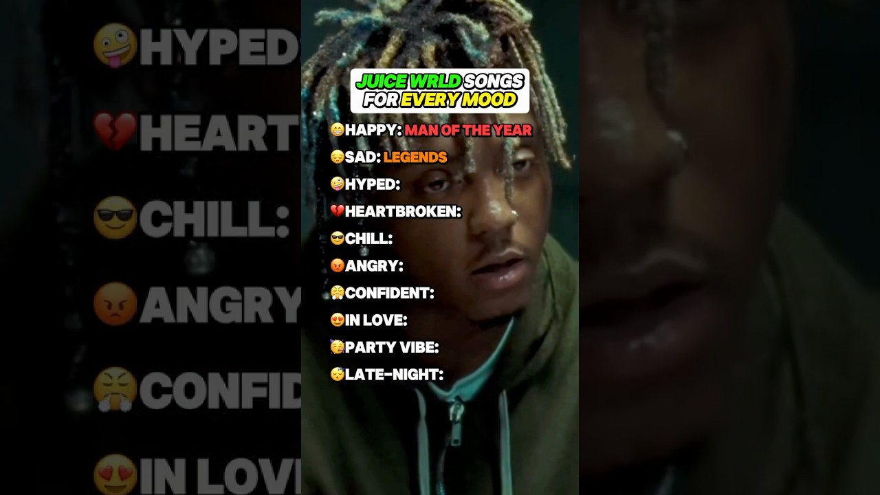 Juice WRLD songs for EVERY mood 🎧🔥