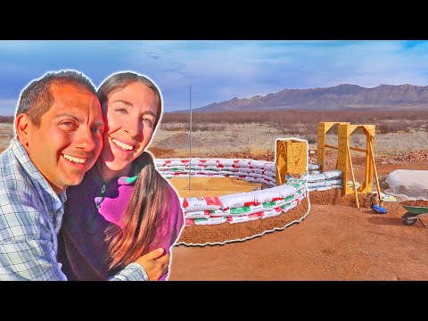 We're Building Our House With Dirt...and Love! | Building an Off-Grid Earthbag Dome