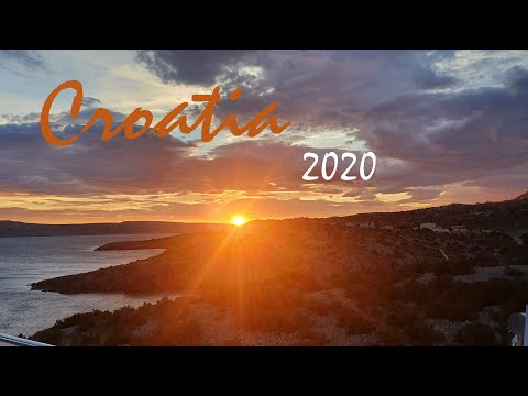 Kroatien Drohne 2020 Pag Micavica Gira Murvenjak Tetovišnjak Boot HD einsame Buchten Strand from air