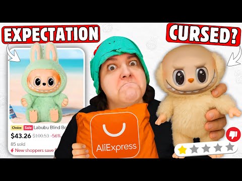 I Bought SO MANY CURSED Labubu From Aliexpress