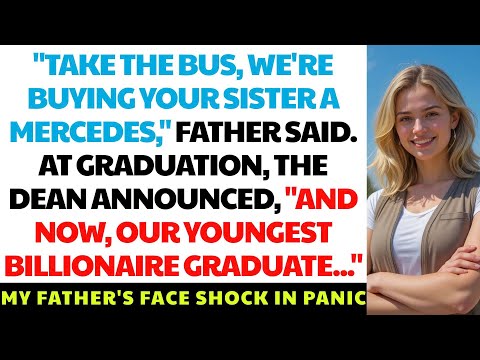My Father Made Me Take The Bus To My Graduation — While Buying My Sister A Mercedes