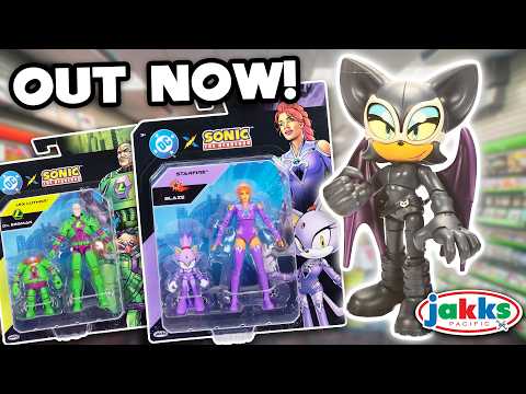 NEW JAKKS SONIC X DC WAVE 3 FIGURES ARE OUT NOW! (ROUGE, BLAZE, EGGMAN!)