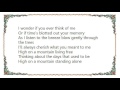 Cathie Ryan - High on a Mountain Lyrics