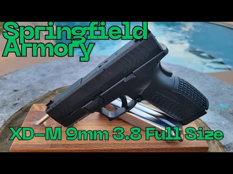 Springfield XD-M Review / 9mm 3.8″ — Big Todd’s Full-Size, High-Capacity Pistol