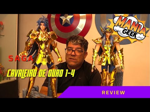 REVIEW - Saga de Gêmeos 1/4 - Impressão Resina 3D