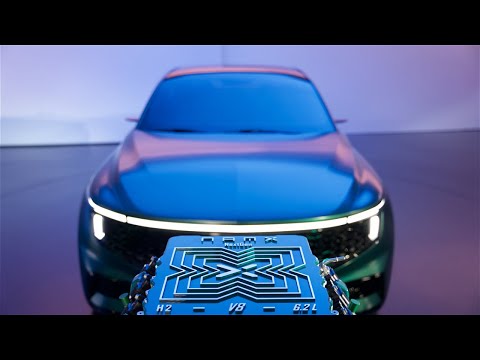NamX - HUV V8 Hydrogen Engine - Automotive Industry Enters a New Era - Pininfarina Design