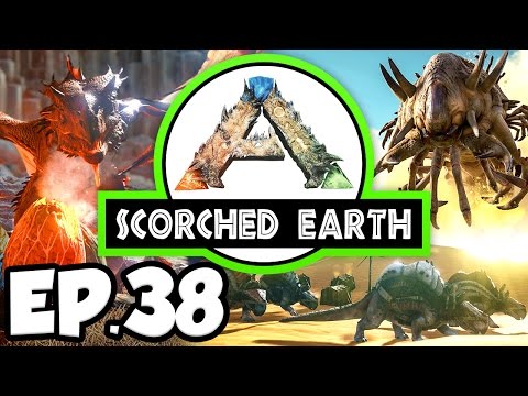 ARK: Scorched Earth Ep.38 - MYSTERIOUS DEATH & AIR CONDITIONER!!! (Modded Dinosaurs Gameplay)