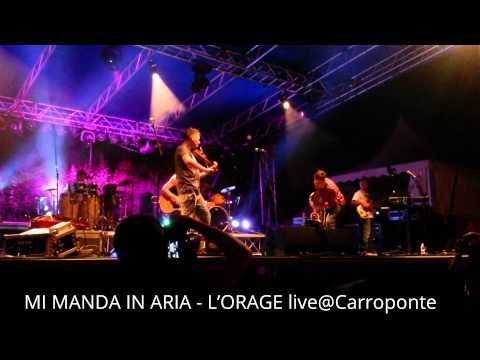 MI MANDA IN ARIA - L’ORAGE live@Carroponte, Sesto S. Giovanni (MI), 2014 sept. 14 - @TAVproduction