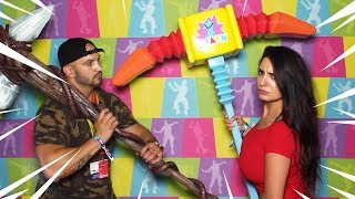 Je fais craquer pinkgeek en jeux d armes sur fortnite battle royale 