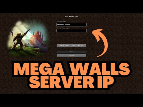 Minecraft Mega Walls Server IP Address