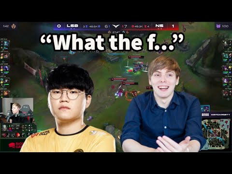 LS Reacts To The Trollest Ryze Ult In LCK!!