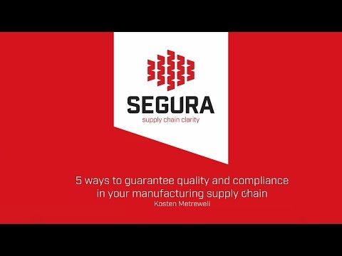 , title : '5 ways to guarantee quality and compliance in your manufacturing supply chain'
