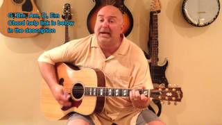 How to Play Operator - Jim Croce (cover) Medium 6 Chord Tune