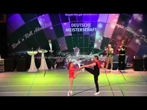 Anja Gentner - Christian Gartmeier, DM 19, Rock´n´Roll, Finale, A-Klasse, Akrobatik