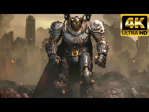 Army Of Hell Vs Army Of Heaven War Fight Scene FULL BATTLE 4K ULTRA HD - Doom The Dark Ages