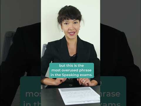 Don’t say this in IELTS Speaking