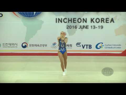 CASTOLDI Michela (ITA) - 2016 Aerobic Worlds, Incheon (KOR) - Qualifications Individual Women
