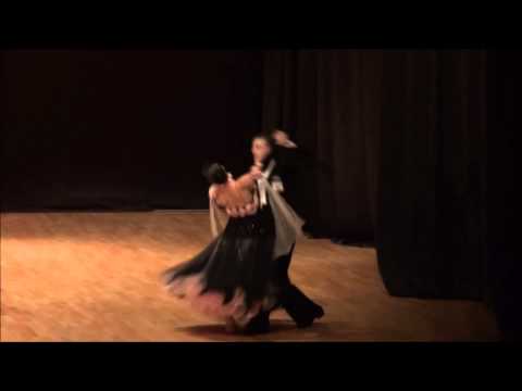 Humanitarna plesna revija Krapina 2014. - Bálint-Máté Temesvári i Paula Hude - quickstep