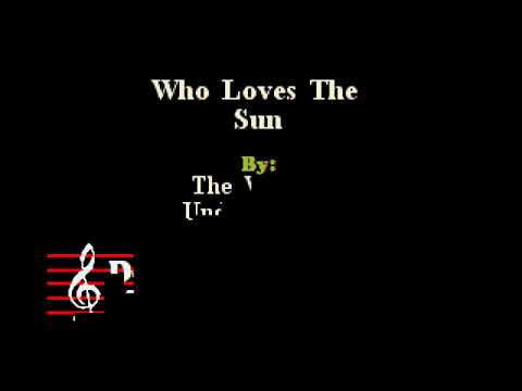 YouTube video about: Who loves the sun velvet underground lyrics?