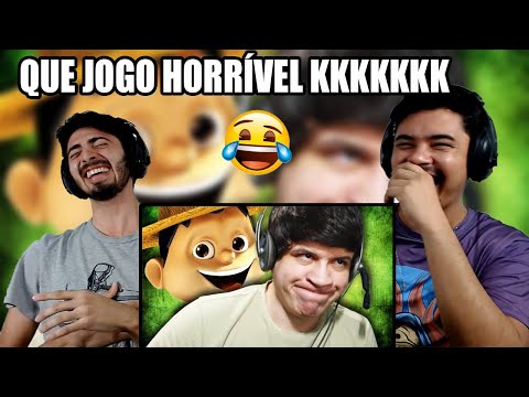 (Games EduUu) REACT I GOT NERVOUS! - Mineirinho Ultra Adventures