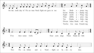 Twelve Days of Pizzamas: Alto Part