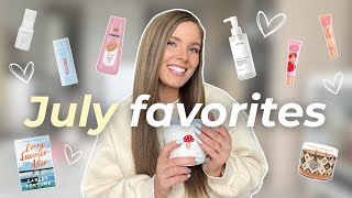 JULY FAVORITES 💛🤍| Everything I've been loving recently!!