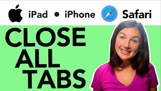 How to Close All Safari Tabs or Windows on an iPad or iPhone