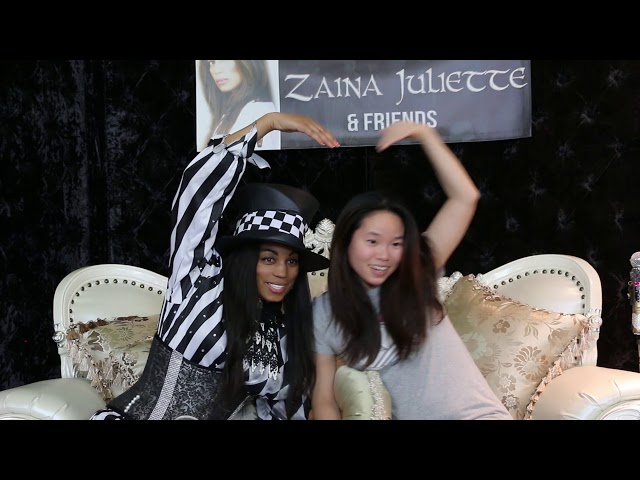 Magic DANCING feet | Clip from Zaina Juliette TV Show (The Making of a Pop Star)