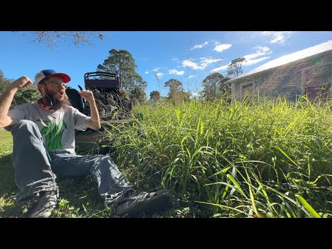 I SHOCKED a RANDOM homeowner when I OFFERED to MOW their OVERGROWN yard for FREE!!!