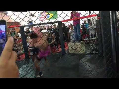 luta de kickboxing Matheus Duarte