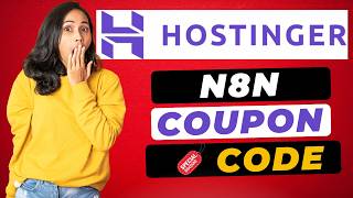 Hostinger n8n Coupon Code (2026) 🔥 - Up to 64% Off + Extra 10% Discount + Free Domain