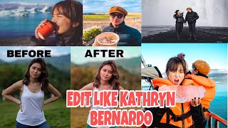 EDIT LIKE KATHRYN BERNARDO ON LIGHTROOM | KATHRYN BERNARDO VLOGS | EVERYDAY KATH